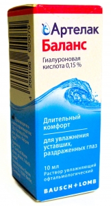 Артелак баланс р-р увлажняющий офтальмологический 10мл