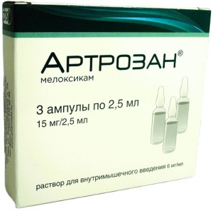 Артрозан р-р в/м 6мг/мл 2,5мл №3